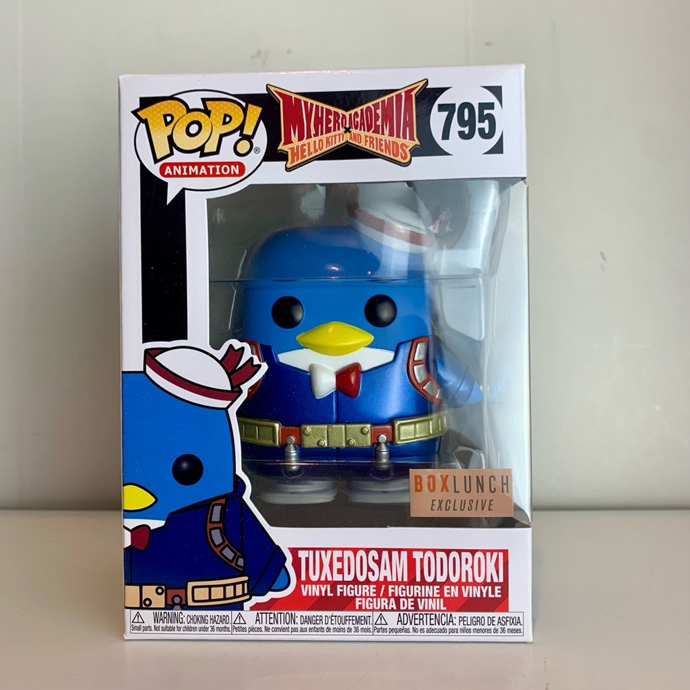 Metallic Tuxedosam Todoroki My Hero Academia x Hello Kitty and Friends Funko Pop